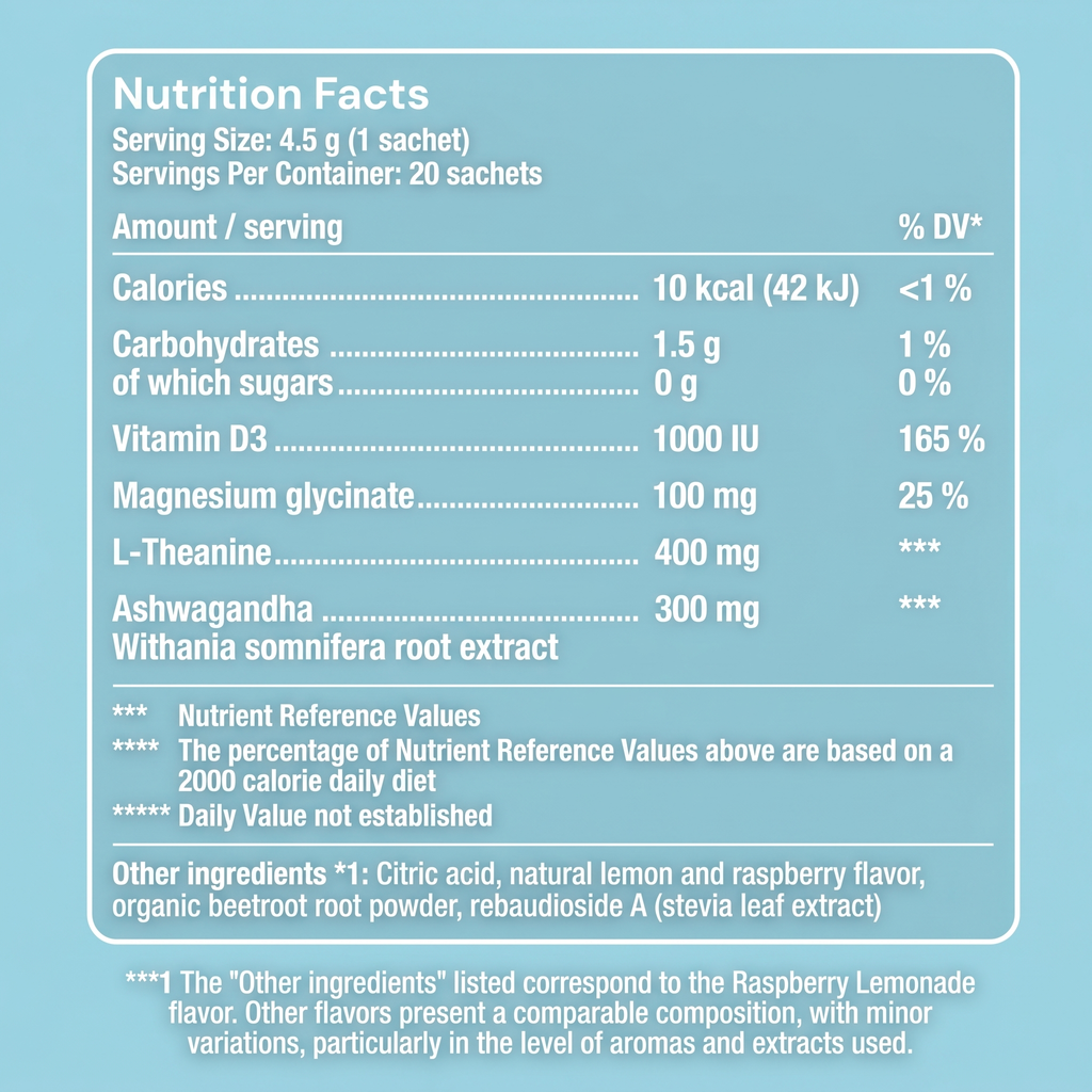 PowdyCalm — Daily Adaptogenic Drink Mix